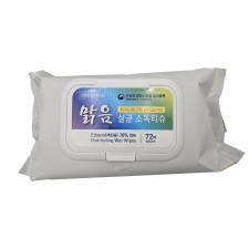 벅스존 맑음티슈 (72매) (박스20개 구매시) 5%할인 살균물티슈