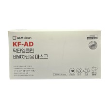 닥터엠클린KF-AD마스크(덴탈/비말) (50매)