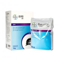바이엘 라쿠민 티피 1kg ( 박스12개 구매시) 10%할인 가루쥐약